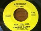 SWEET SOUL / MODERN DANCER....CHARLES HARRIS (ASHBURY)