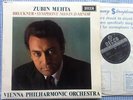 ZUBIN MEHTA Bruckner No.9  ORIG Decca WBg SXL 6202 UK-1965 LP MINT