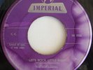 Rockabilly Hot Rod 45 THE HOT JUMPERS Lets Rock Little Baby on IMPERIAL HEAR