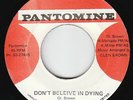 Glen Brown - Don't Believe In Dying - SUBLIME