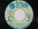 Reggae 45 JUNIOR BYLES & RUPERT REID Chant Down Babylon on Ja-Man VG++