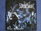 DESASTER Divine Blasphemies blue splatter vinyl LP RAR  SLAYER DARK THRONE