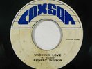 Reggae 45 ERNEST WILSON Undying Love on Coxson