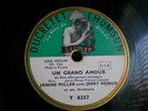 Janine Miller Un grand amour Jerry Mengo  Ducretet 