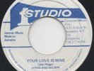Joe higgs There's A Reward / Your Love Is Mine Studio 1 Rcksteady  Listen