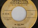 Black Gospel 45 THE ZION HARMONIZERS In The End on GOTHAM HEAR