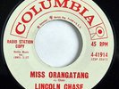 MOD R & B NORTHERN SOUL - LINCOLN CHASE Miss Orangatang COLUMBIA promo 45 FUNKY