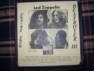 Led Zeppelin Destroyer III Live May 30, 1977 4-LP set NO TMOQ Vinyl Largo, MD