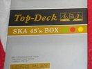 RARE - TOP DECK SKA 45's Box Set - x8 Records/7