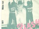 THE CLASH-WHITE RIOT-EXTRA RARE YUGOSLAV PS 45rpm 1977-KBD PUNK-DIFF. BACK COVER