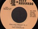 Rare N.C. Modern Soul Boogie 45 - THE VANDALES (Q-City)   *Feeling Freaky*