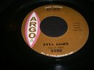 Etta James - AT LAST / MAKE LOVE TO YOU  Argo 5380  *45rpm*   NM / NM-