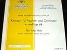 TIBOR VARGA & BPO Mendelssohn Concerto - RARE DGG 10