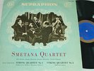 SMETANA QUARTET play JANACEK - superb blue/gold SUPRAPHON
