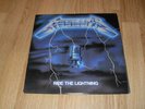 Metallica - ride the lightning VINYL LP - BANZAI BRC 1909 original press - NM