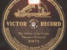 Victor 31872,  President Teddy Roosevelt     E-  78s
