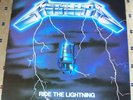 METALLICA: RIDE THE LIGHTNING - Original Megaforce album - MRI 769 - 1984