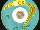 Northern Soul 45-Bud Harper-Let It Rain/Where Ever You Were-Peacock 1932-NMint