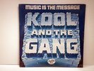 KOOL & THE GANG--Music Is Message. STILL SEALED 1972 funk soul LP on orig DELITE