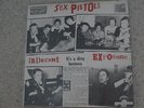 SEX PISTOLS...INDECENT EXPOSURE...BOOTLEG RECORDED LIVE IN 1976 + TWO INSERTS EX