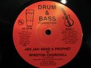 WINSTON CHURCHILL - jah jah send a prophet b/w jah prophet - DRUM & BASS killer