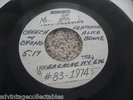 Cheech Chong Alice Bowie TEST PRESSING Earache My Eye White Label 7