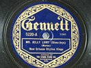 NEW ORLEANS RHYTHM KINGS 'MR. JELLY LORD' GENNETT 5220 - JELLY ROLL MORTON