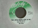 The Vells there he is 45 melody r&b holland dozier