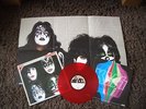 Kiss - Dynasty, german release, red vinyl + poster ... rare collectors item