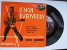 EDDIE COCHRAN - C'MON EVERYBODY (EP ORANGE COVER) VG/VG+
