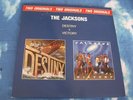 THE JACKSONS/MICHAEL JACKSON - DESTINY+VICTORY DBL LP-MINT AS NEW*LOOK MORE PICS
