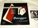 HENRY MERCKEL, VIOLIN HONNEGER MUSIC RARE FRENCH FESTIVAL FLD 50 MONO LP