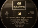BEATLES sgt. pepper's VINYL rarest ENGLAND IMPORT nice TWO MARK GRAMOPHONE Label
