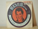 Elvis Presley - A Mess of Blues RARE OZ portrait P/S 45