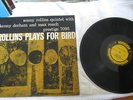Sonny Rollins Plays For Bird Kenny Dorham Prestige Bergenfield NJ Jazz LP
