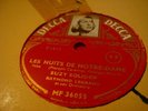 SUZY SOLIDOR FRANCKIE RARE 78 TOURS  DECCA  78 RPM