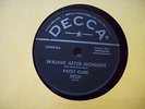 Rock & Roll 78s   Patsy Cline   Walkin After Midnight   Decca 30221