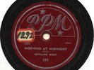 78 BLUES Morning At Midnight / Riding In Moonlight   Howling Wolf RPM 333 LISTEN