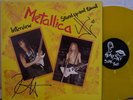 METALLICA Interview RARE 100% AUTHENTIC SIGNED AUTOGRAPHED VINYL LP BY 2 MEMBERS