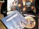 THE BYRDS ( 4-LPs): PREFLYTE, NEVER BEFORE, TURN TURN TURN, MR TAMBOURINE MAN