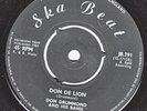 DON DRUMMOND - DON DE LION -OG UK SKA BEAT 7