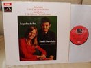 ASD 2498 Schumann / Saint-Saens Cello Concs. / Du Pre UK 1st dog-in-stamp press