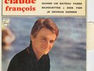 CLAUDE FRANCOIS - EP Spain PS – MINT * Quand un bateau passe * 1965
