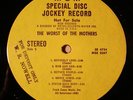 Zappa The Worst Of The Mothers Special Disc Jockey Record yellow label MGM promo
