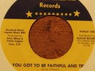 Ernie Johnson & the Soul Blenders Funky Soul 45 on Duplex Faithful and True