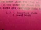 Led zeppelin LP 1 same  Super hype credit plum Atlantic 1st press