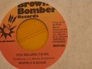 Killer Modern Soul 45 Beverly & Duane - You belong to me on Brown Bomber HEAR