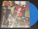 SLAYER - HELL AWAITS demos 1984   BLUE VINYL LP