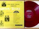 BEST VOCAL GROUPS - DOOTONE LP - VAR. ARTISTS - RED VINYL - PENGUINS, MEDALLIONS
