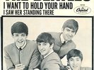 The Beatles, I Want to Hold Your Hand 1964 East Coast picture sleeve & 45